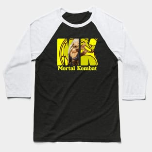 Mortal Kombat Design Baseball T-Shirt